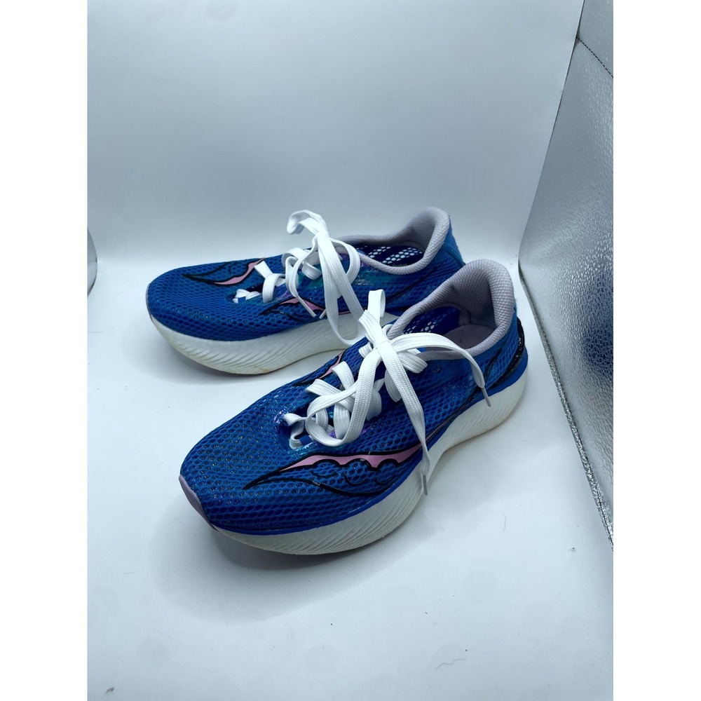 Saucony Endorphin Pro 3 S10755-33 Womens 7 Sneaker Bluelight Grape Running Shoes